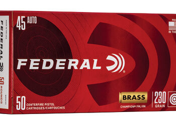 FED CHAMP 45ACP 230GR FMJ BRSS 50/1