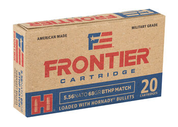 Alternative view of FRONTIER 556NATO 68GR BTHP MTCH 20/5