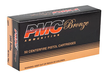 Alternative view of PMC BRNZ 380ACP 90GR FMJ 50/1000