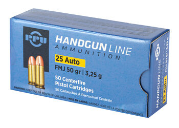 PPU 25ACP FMJ 50GR 50/1000 7 PPUPPH25 3
