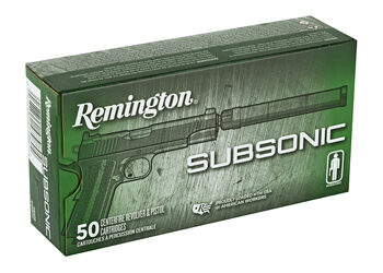 Alternative view of REM SUBSONIC 45ACP 230GR 50/500