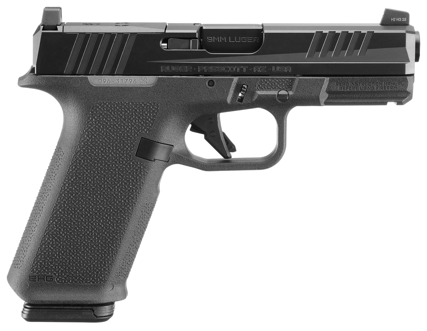 RUG RXM 9MM 4 OR BLK 17RD 3 RUG RXM 9MM 4 OR BLK 17RD