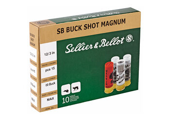 egunco 63 Alternative view of S&B 12GA 3" 00 15PEL 10/250