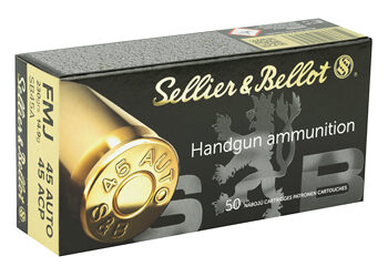 Alternative view of S&B 45ACP 230GR FMJ 50/1000