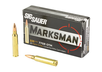 SIG AMMO 223REM 77GR OTM 20/500