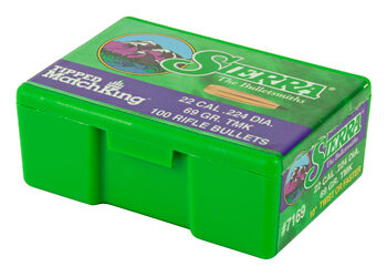 SIERRA TIPPED MK .224 69GR 100CT 8 SIER7169 3