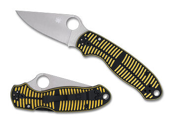SPYDERCO PARA 3 SALT 2.93" YLW/BLK
