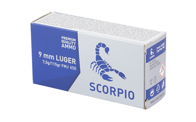 SCORPIO AMMO 9MM 115GR FMJ 50/1000 5 SCORPIO AMMO 9MM 115GR FMJ 50/1000 - Image 3