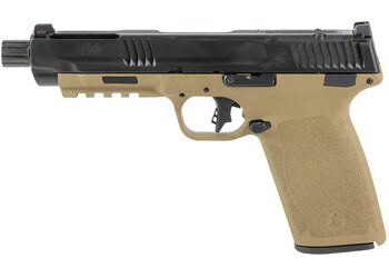 S&W M&P 5.7 OR TB 22RD FDE/BLK BNDL