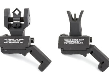TROY FLDNG M4 FRNT OFFSET SGHT BLK