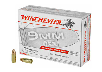 WIN USA 9MM 115GR FMJ 200/1000