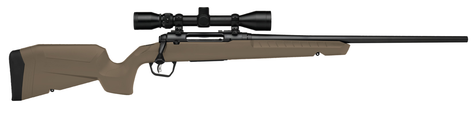 SAVAGE ARMS AXIS 2 243WIN BL/FDE 22" PKG # 3 SAVAGE ARMS AXIS 2 243WIN BL/FDE 22" PKG #