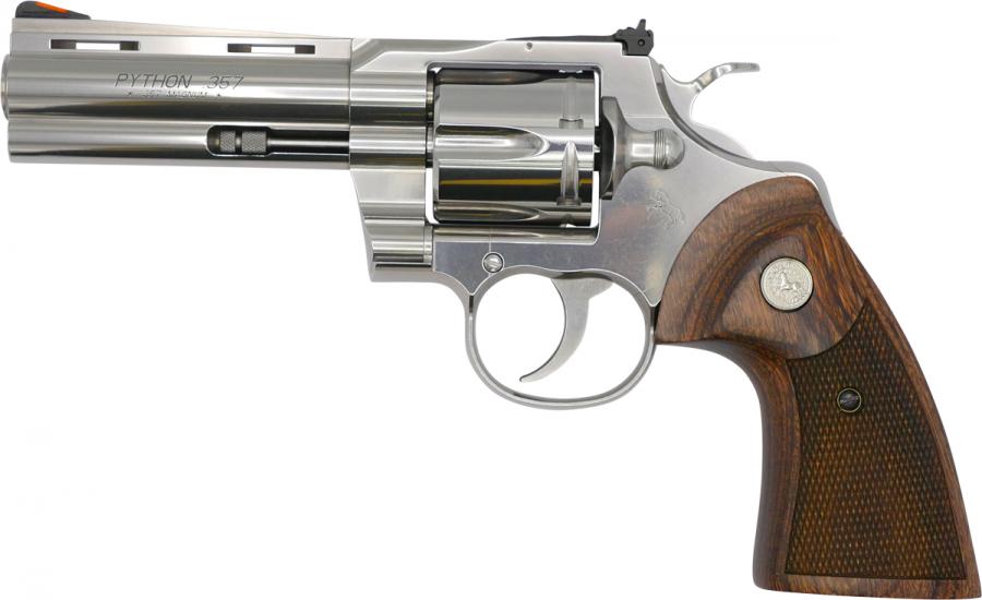 COLT PYTHON 357MAG SS 4.25" 6RD AS 2 COLT PYTHON 357MAG SS 4.25" 6RD AS