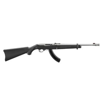 Ruger 10/22 Takedown Rifle .22 LR 25rd Magazines(1) 18.5" Threaded Stainless Barrel Black Synthetic Stock