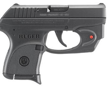 RUGER LCP 380ACP PISTOL 2.75" BBL BLUE W/ VIRIDIAN E-SERIES RED LASER