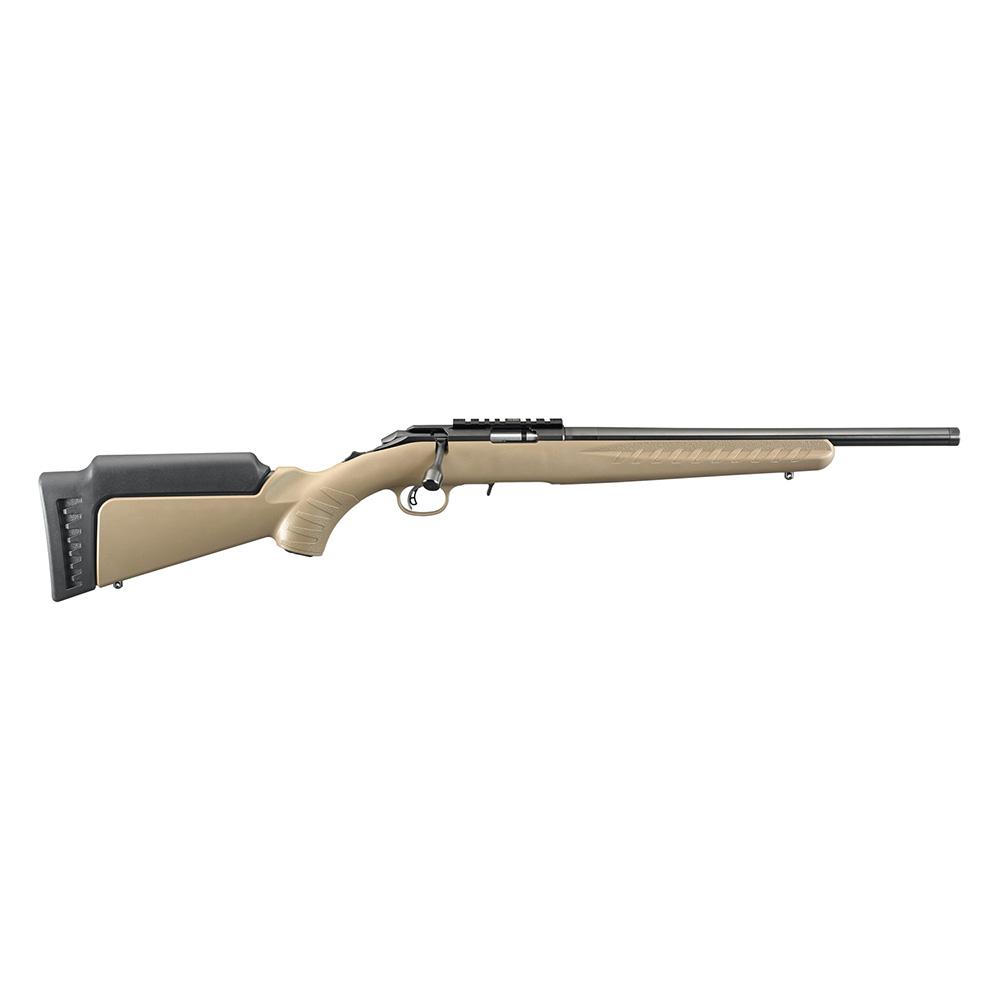 Ruger American Rimfire Rifle .22 LR 10rd Magazine(1) 16" Threaded Barrel FDE Synthetic Stock 3 Ruger American Rimfire Rifle .22 LR 10rd Magazine(1) 16" Threaded Barrel FDE Synthetic Stock