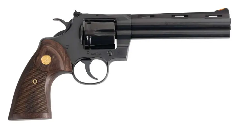CLT PYTHON 357MAG 6 BLUED WOOD GOLD GRIP 6R 2 CLT PYTHON 357MAG 6 BLUED WOOD GOLD GRIP 6R