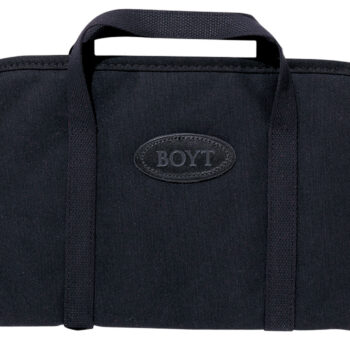 Boyt Harness 0PP650003 Rectangular Pistol Rug Black Canvas Holds Handgun