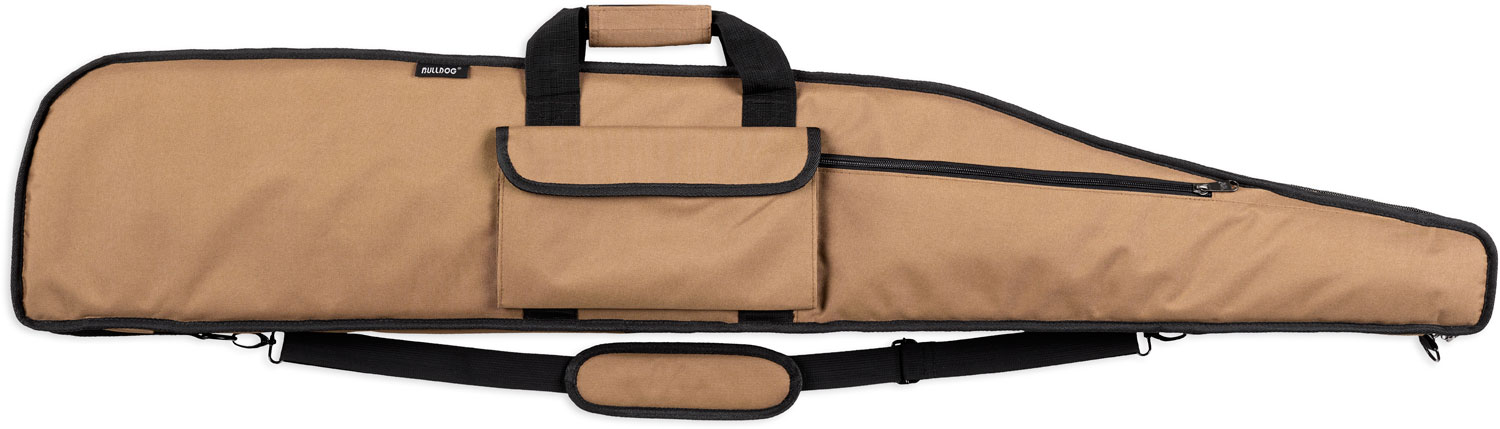 Bulldog BD375 Long Range Rifle Case 55" Tan with Black Trim Water-Resistant Nylon Rifle 2 Bulldog BD375 Long Range Rifle Case 55" Tan with Black Trim Water-Resistant Nylon Rifle