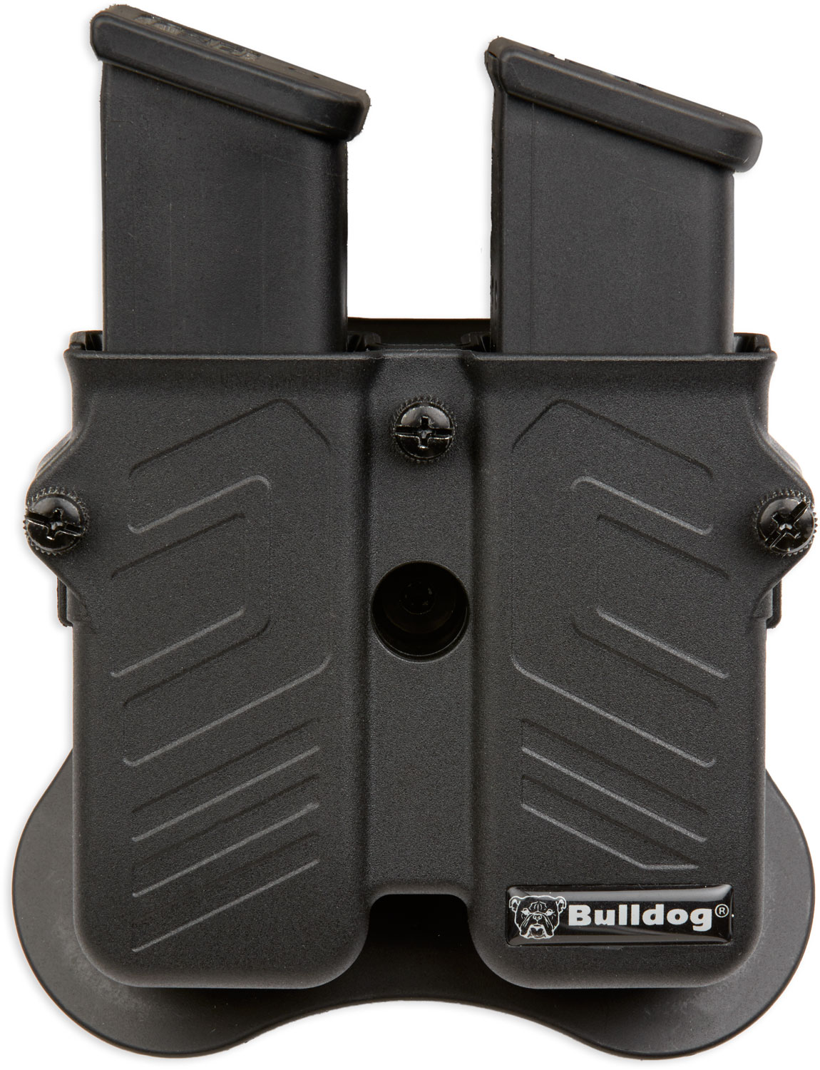 Bulldog MXM Max Multi-Fit Mag Holder OWB Black Polymer Paddle Ambidextrous Hand 3 Bulldog MXM Max Multi-Fit Mag Holder OWB Black Polymer Paddle Ambidextrous Hand