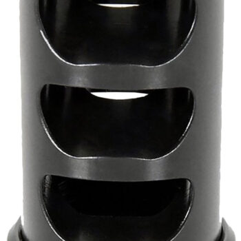 American Precision Arms G2M1230N Gen 2 Micro Bastard Self Timing Brake Black Nitride Stainless Steel with 1/2"-28 tpi Threads, 1.86" OAL, & .750" Diameter for 30 Cal AR-Platform & Hunting Rifles