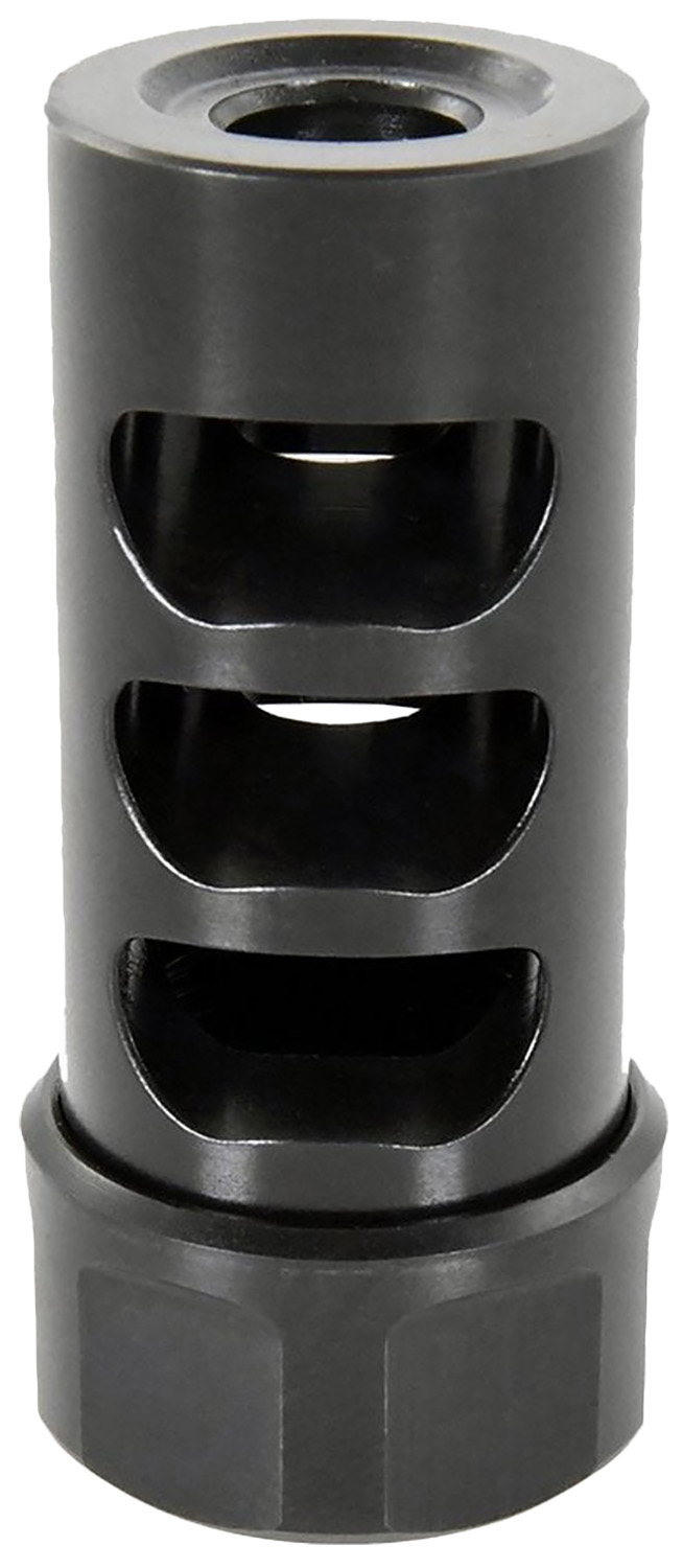American Precision Arms G2M1230N Gen 2 Micro Bastard Self Timing Brake Black Nitride Stainless Steel with 1/2"-28 tpi Threads, 1.86" OAL, & .750" Diameter for 30 Cal AR-Platform & Hunting Rifles 2 American Precision Arms G2M1230N Gen 2 Micro Bastard Self Timing Brake Black Nitride Stainless Steel with 1/2"-28 tpi Threads, 1.86" OAL, & .750" Diameter for 30 Cal AR-Platform & Hunting Rifles