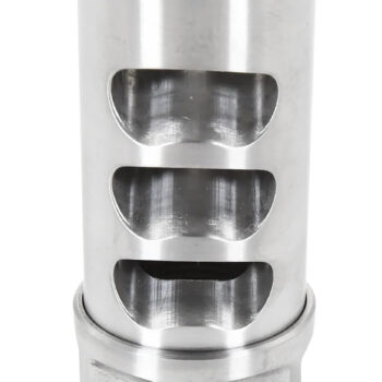 American Precision Arms G2L5830S Gen 2 Little Bastard Self Timing Brake Stainless Steel with 5/8"-24 tpi Threads, 2.22" OAL & 1" Diameter for 30 Cal Rifle