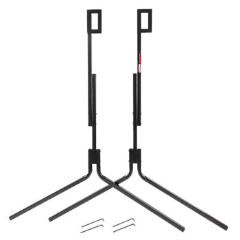 Viking Solutions VKSVGK004 Adjustable Target Stand  Black Steel