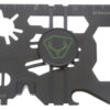 HME HMEWMT 20-In-1 Wallet Multi-Tool Black Metal Fixed 2 136359