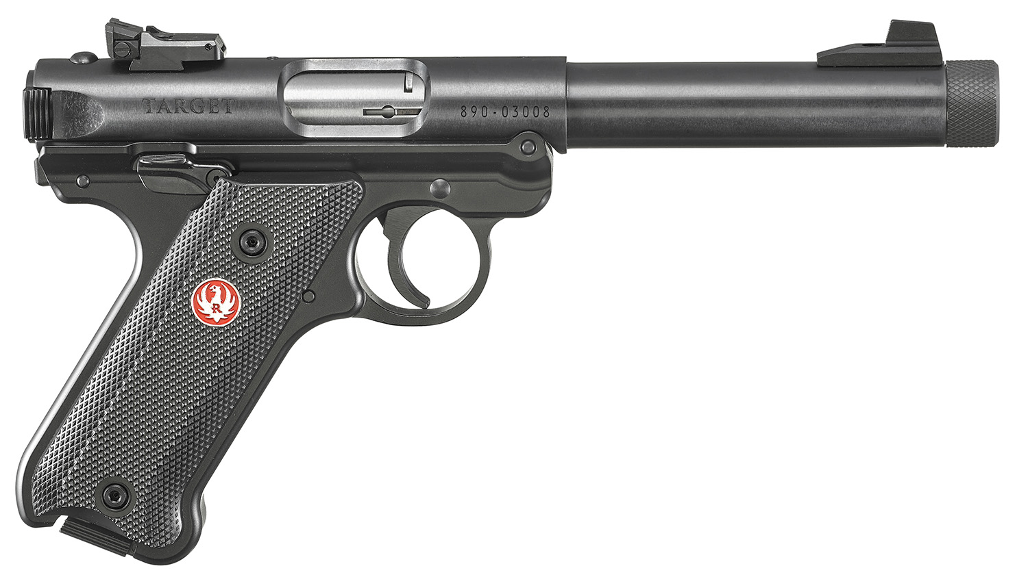 Ruger 40178 Mark IV Target Sports South Exclusive 22 LR 10+1 5.50" Blued Threaded Bull Barrel, Blued Aluminum Frame, Black Checkered Polymer Grip, Right Hand, Two Magazines 3 Ruger 40178 Mark IV Target Sports South Exclusive 22 LR 10+1 5.50" Blued Threaded Bull Barrel, Blued Aluminum Frame, Black Checkered Polymer Grip, Right Hand, Two Magazines
