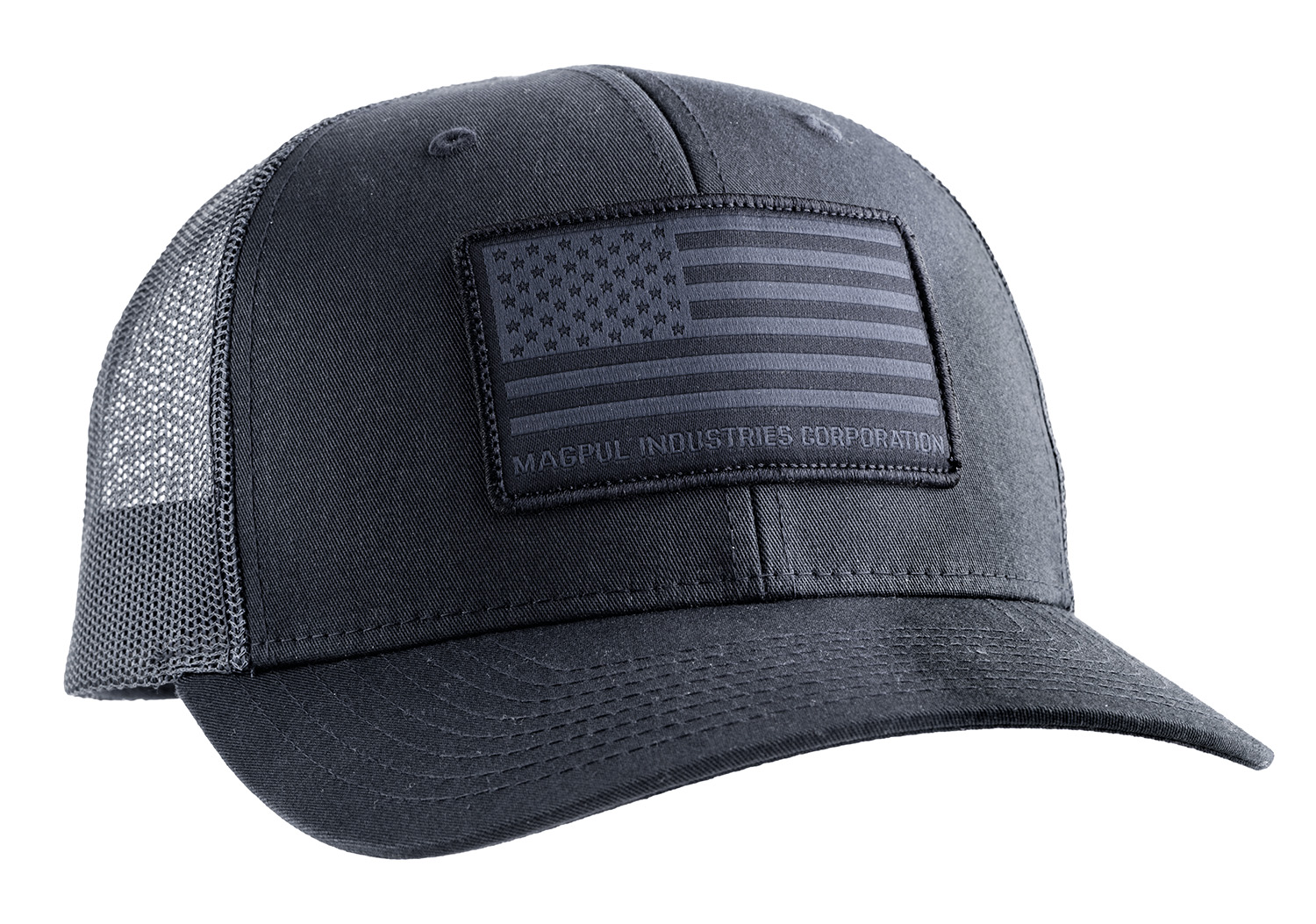 Magpul MAG1215-001 Standard Black Adjustable Snapback OSFA Structured Woven American Flag Patch 3 Magpul MAG1215-001 Standard Black Adjustable Snapback OSFA Structured Woven American Flag Patch