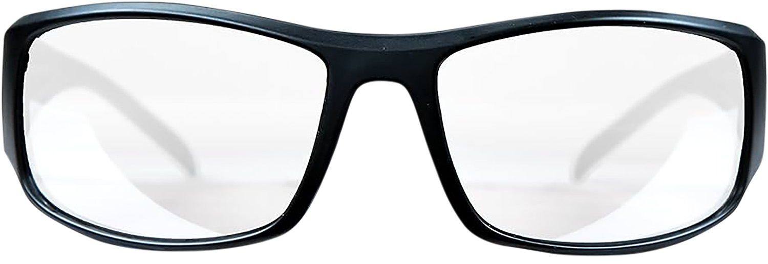 M&P Accessories 110168 Thunderbolt Shooting Glasses Full Size Clear Mirror Lens Black Frame 3 M&P Accessories 110168 Thunderbolt Shooting Glasses Full Size Clear Mirror Lens Black Frame