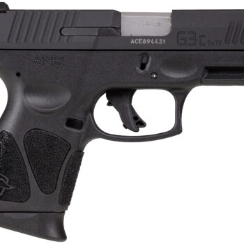 Taurus 1G3CSR9031 G3C  Compact Frame 9mm Luger 12+1 3.26" Matte Stainless Steel Barrel, Matte Black Tenifer Serrated Steel Slide, Black Polymer Frame w/Picatinny Rail, Black Polymer Grip, Right Hand