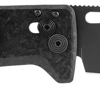S.O.G SOG12630557 Ultra XR XHP 2.80" Folding Plain Black Satin TiCN Cryo CTS XHP Blade/ Black Carbon Fiber Handle Includes Pocket Clip