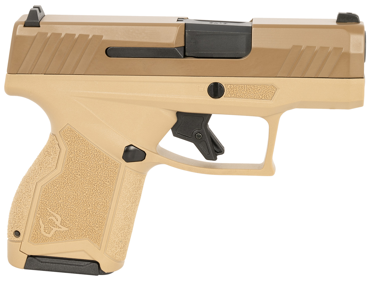 Taurus 1GX4M931ET GX4 Micro-Compact 9mm Luger 11+1 3.06" Black Barrel, Tan Cerakote Serrated Slide, Coyote Tan Stainless Steel Frame 3 Taurus 1GX4M931ET GX4 Micro-Compact 9mm Luger 11+1 3.06" Black Barrel, Tan Cerakote Serrated Slide, Coyote Tan Stainless Steel Frame