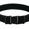 Uncle Mikes-leather(1791) BLTUM40/44MBL Gun Belt Matte Black Leather 40/44 1.50" Wide Buckle Closure 1 151189