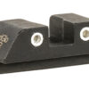 AmeriGlo GL8113R Tritium Rear Sight for Glock Green Tritium White Outline Rear Sight 1 157236