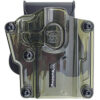 Bulldog MX004 Max Multi Fit OWB Transparent Green Polymer Paddle Mount 2 158650