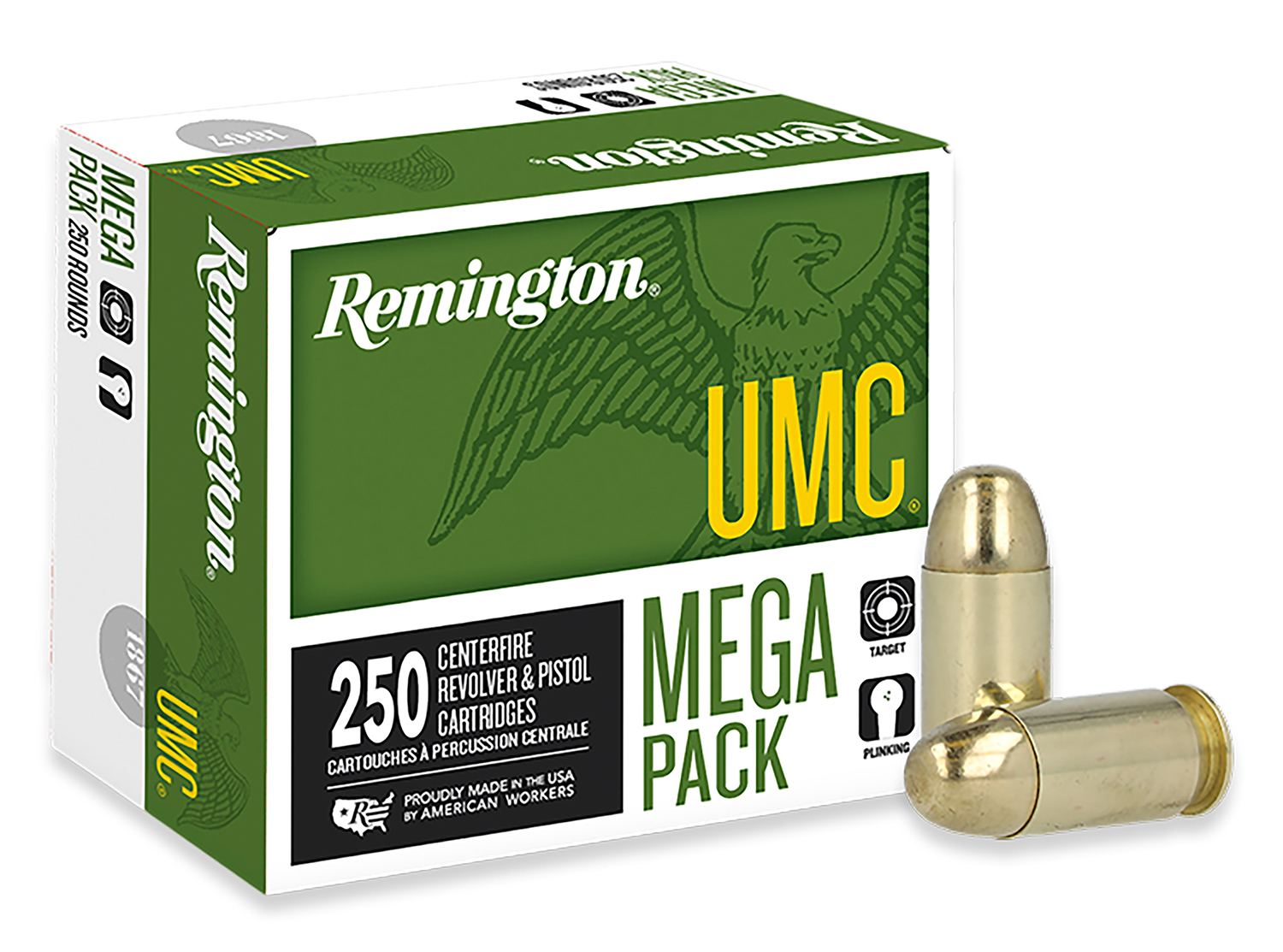 Remington Ammunition 23781 UMC Mega Pack 45ACP 230gr Full Metal Jacket 250 Per Box/4 Case 3 Remington Ammunition 23781 UMC Mega Pack 45ACP 230gr Full Metal Jacket 250 Per Box/4 Case