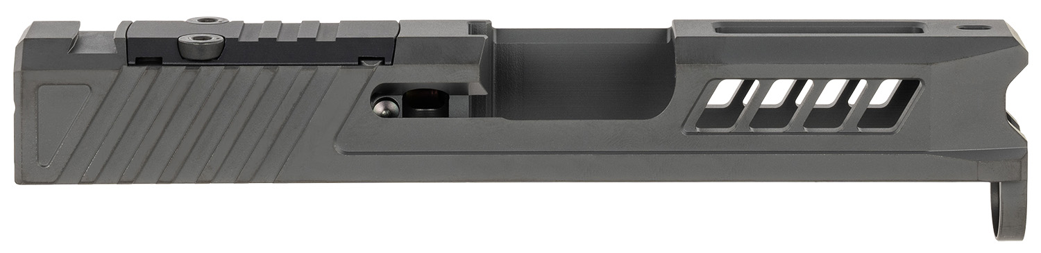 True Precision Inc TPG43SBCRMS Axiom Optic Cut Slide Fits Glock 43 Black DLC Anodized 416R Stainless Steel 3 True Precision Inc TPG43SBCRMS Axiom Optic Cut Slide Fits Glock 43 Black DLC Anodized 416R Stainless Steel