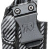 Rounded Gear GLKG43CFRHVAR Kydex IWB Black Kydex Fits Glock 43 Belt Clip Right Hand 2 166156