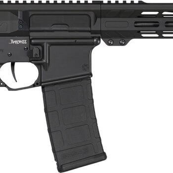 CMMG 55AC20AAB Banshee MK4 5.56x45mm 30+1 12.50" Black Nitride Medium Taper Threaded Barrel, EML 11" M-LOK Handguards, Black Armor Cerakote Aluminum Picatinny Rail Receiver, CMMG Zeroed Grips