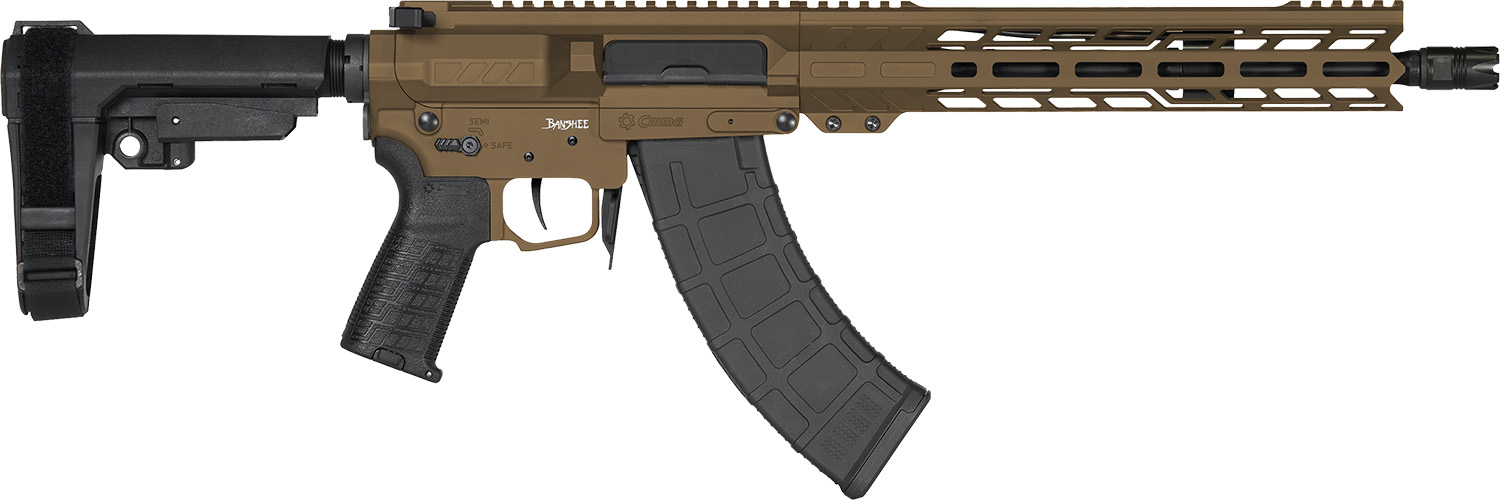 CMMG 76AB60AMB Banshee MK47 7.62x39mm 30+1 12.50" Black Nitride Medium Taper Threaded Barrel, EML 11" M-LOK Handguards, Midnight Bronze Cerakote Aluminum Picatinny Rail Receiver, CMMG Zeroed Grips 3 CMMG 76AB60AMB Banshee MK47 7.62x39mm 30+1 12.50" Black Nitride Medium Taper Threaded Barrel, EML 11" M-LOK Handguards, Midnight Bronze Cerakote Aluminum Picatinny Rail Receiver, CMMG Zeroed Grips