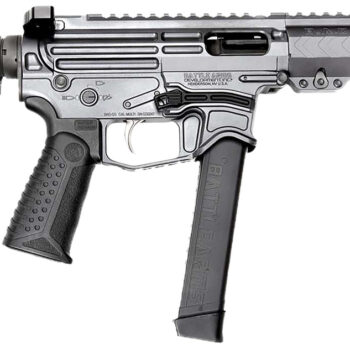 Battle Arms Development XIPHOS004 Xiphos  9mm Luger 30+1 8.50" Black Barrel, M-LOK Handguards, Combat Gray Aluminum Picatinny Rail Receiver  Black Synthetic Adjustable Stock, Adj Black Grips