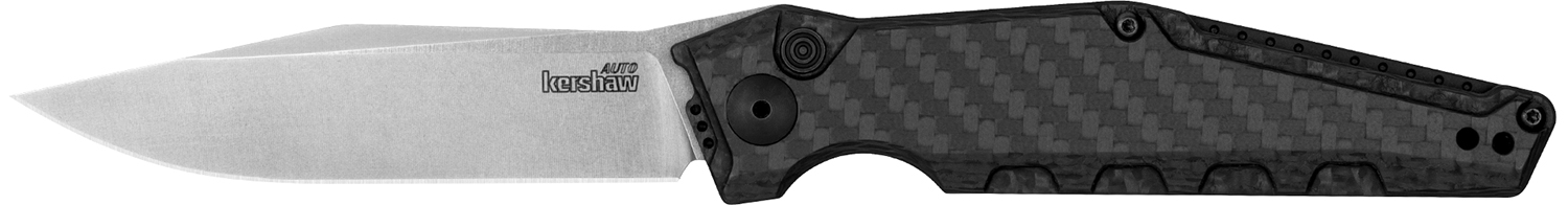 Kershaw 7900CF Launch 7 EDC 3.75" Automatic Clip Point Plain Satin CPM MagnaCut Steel Blade, Black Aluminum/Carbon Fiber Handle 2 Kershaw 7900CF Launch 7 EDC 3.75" Automatic Clip Point Plain Satin CPM MagnaCut Steel Blade, Black Aluminum/Carbon Fiber Handle