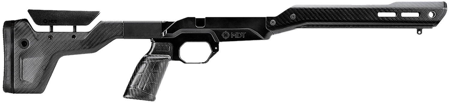 Mdt Sporting Goods Inc 107835BCF HNT26 Chassis System Black Carbon Fiber Fits Howa 1500 SA/ Weatherby Vanguard Compatible w/ AICS Mags Short Action ARCA 3 Mdt Sporting Goods Inc 107835BCF HNT26 Chassis System Black Carbon Fiber Fits Howa 1500 SA/ Weatherby Vanguard Compatible w/ AICS Mags Short Action ARCA