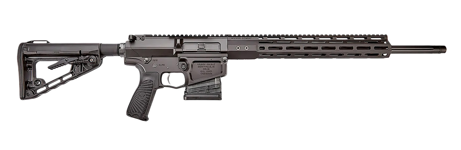 Wilson Combat SS-308FTBLACK Super Sniper 308 Win 20" Fluted Threaded Barrel Black Armor-Tuff 3 Wilson Combat SS-308FTBLACK Super Sniper 308 Win 20" Fluted Threaded Barrel Black Armor-Tuff