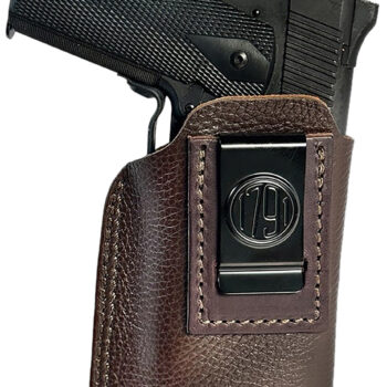 1791 Gunleather ORLBFCD4LBRWL Optic Ready Light Bearing Fair Chasing IWB Size 04 Brown Left Hand