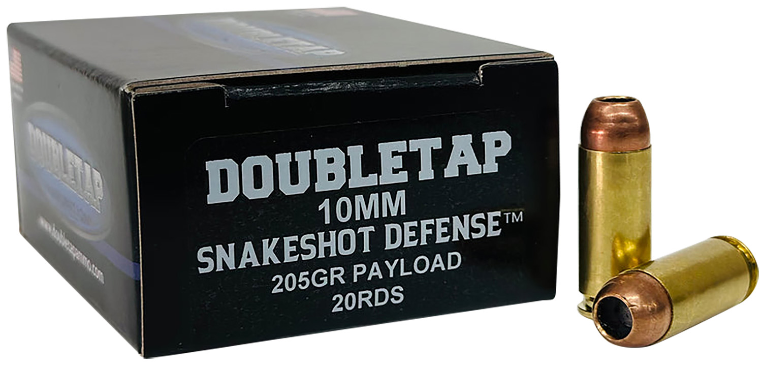 DoubleTap Ammunition 10MMSS20 Snake Shot 10mm 20 Per Box/50 Case 3 DoubleTap Ammunition 10MMSS20 Snake Shot 10mm 20 Per Box/50 Case