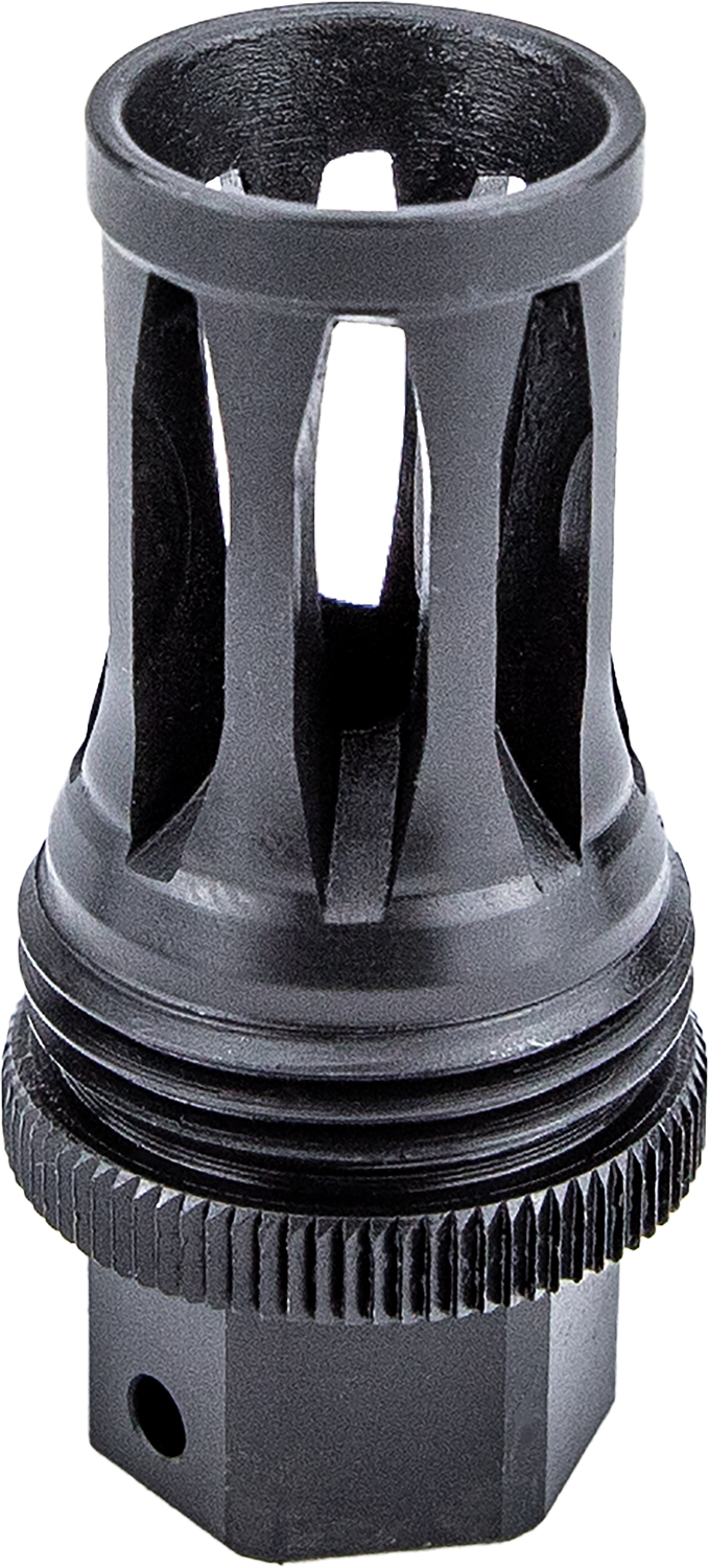 Kgm Suppressors A-QD-5FB-S-1 Quick Detach Flash Brake Black Nitride Steel 1/2"x28 Threads 3 Kgm Suppressors A-QD-5FB-S-1 Quick Detach Flash Brake Black Nitride Steel 1/2"x28 Threads